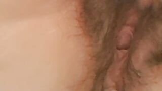 stepmother fingers the anal to open it, it is very closed